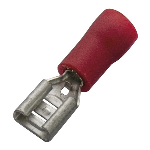 HA260384 STOPICA FASTON Ž 0,5-1,0 / 4,8X0,5 IZO CRVENA