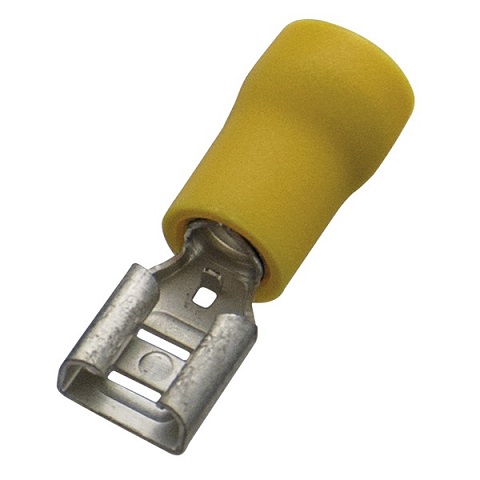 HA260396 STOPICA FASTON Ž 4-6/6,3X0,8 IZO ŽUTA