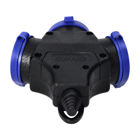 OR-AE-13209 RAZDJELNIK GUMENI TROSTRUKI ŠUKO 16A IP44