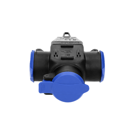 OR-AE-1346-GS RAZDJELNIK GUMENI TROSTRUKI ŠUKO 16A IP44