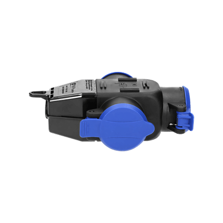 OR-AE-1346-GS RAZDJELNIK GUMENI TROSTRUKI ŠUKO 16A IP44