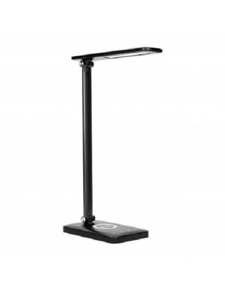DL-5/B SVJETILJKA STOLNA LED ISIYO 7W DIM 3CCT 390lm CRNA WHIRLESS CHARGE ORNO