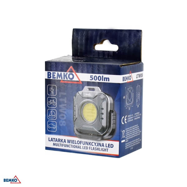 C49-LTW08 LED SVJETILJKA VIŠENAMJENSKA 5,7W 500lm 2700K-8000K IP44 1200mAh