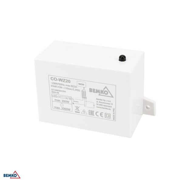 B55-CO-WZ20 SVJETLOSNA SKLOPKA LUKSOMAT 2000W IP54