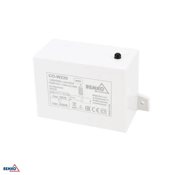 B55-CO-WZ20 SVJETLOSNA SKLOPKA LUKSOMAT 2000W IP54
