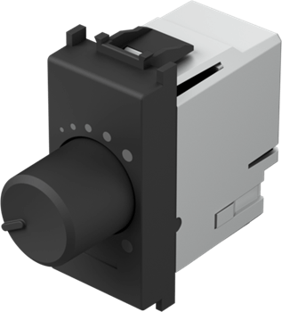 EM14SB-U TEM IZMJENIČNI REGULATOR CRNI LED 1M 0-180W MODUL