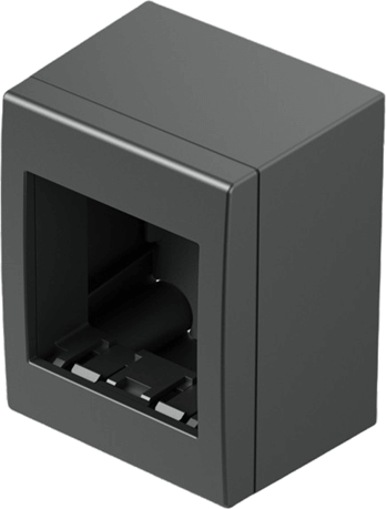 AC21AT-U TEM KUTIJA N/Ž CUBO 2M IP20 ANTRACIT MODUL