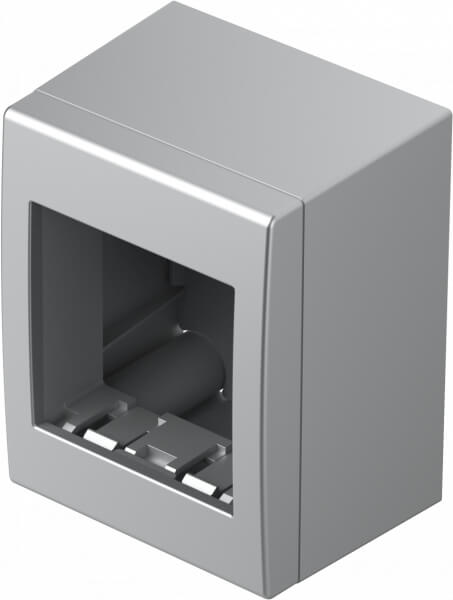 TEM KUTIJA N/Ž CUBO 2M IP20 SIVA MODUL
