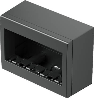 AC41AT-U TEM KUTIJA N/Ž CUBO 4M IP20 S DNOM ANTRACIT MODUL