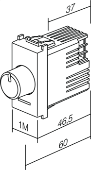 EM15PW-U TEM REGULATOR 1M 250W BIJELI MODUL