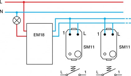 EM18-B TEM REGULATOR UGRADNI 230VAC LED 250 W