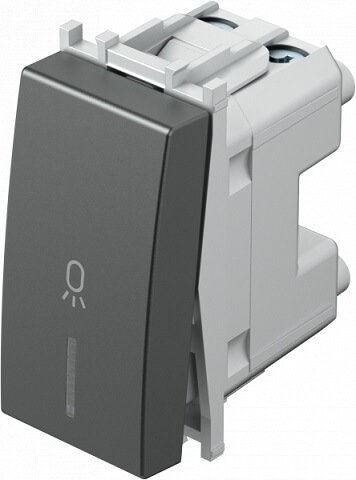 SM11ATIN02-B TEM TIPKALO 1M INDIK. SVJETLO ANTRACIT MODUL