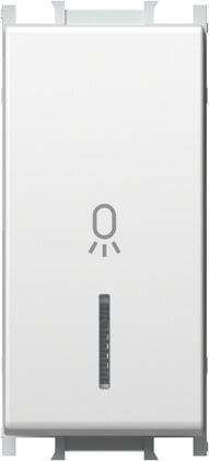 SM11PWIN02-B TEM TIPKALO 1M INDIK. SVJ. BIJELO MODUL
