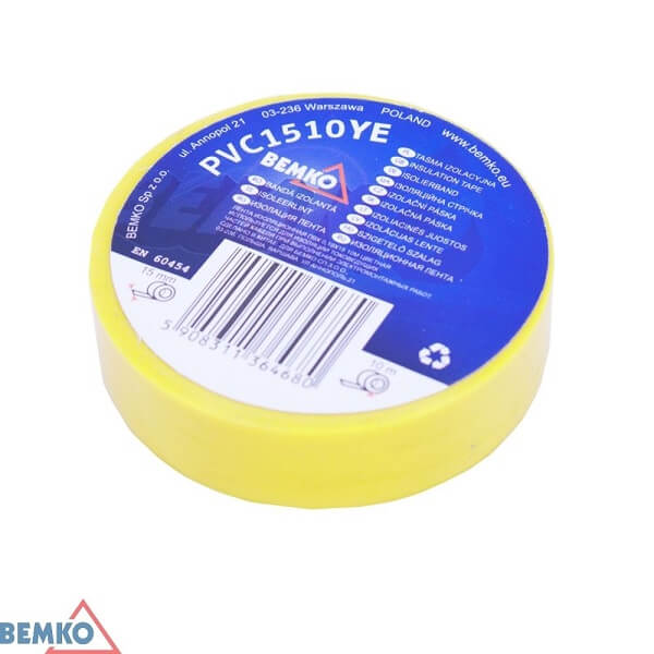 TRAKA IZOLIR 15x10m ŽUTA/YELLOW