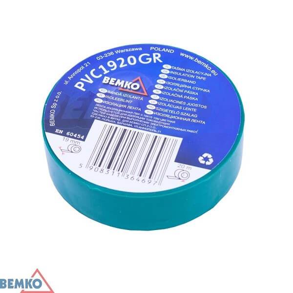 TRAKA IZOLIR 19x20m ZELENA/GREEN