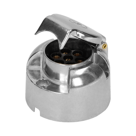 OR-AE-1387 UTIČNICA ZA AUTO PRIKOLICU 7 PIN, ALUMINIJ