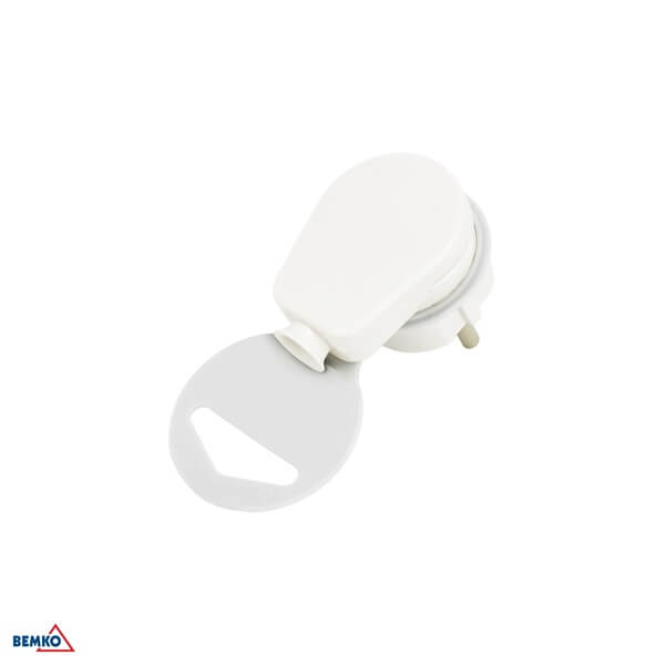 B22-HS-P01C-WH UTIKAČ ŠUKO KUTNI PVC BIJELI BEMKO