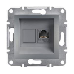 EPH4300162 ASFORA UTIČNICA 1XRJ45 CAT5 BOJA METALA