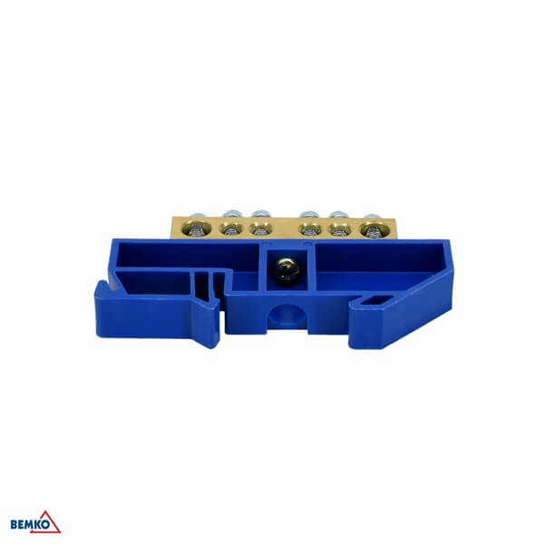 A18-TBI-8X12-06P-NI SABIRNIČKI BLOK 63A DIN N PLAVI 6X6.0MM