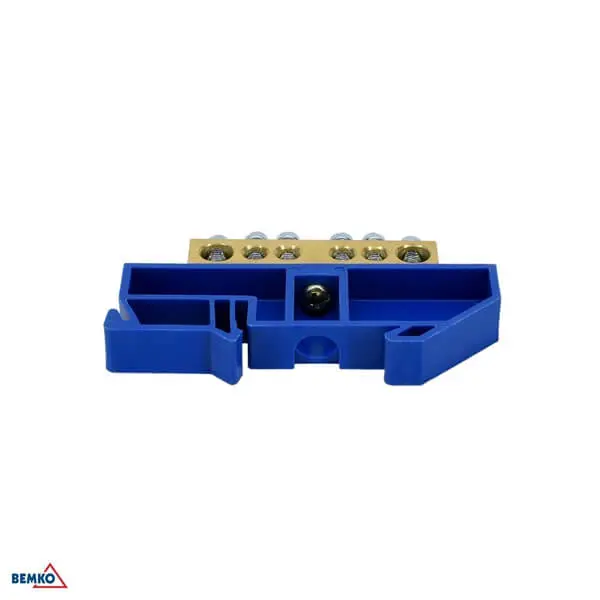 A18-TBI-8X12-06P-NI SABIRNIČKI BLOK 63A DIN N PLAVI 6X6.0MM
