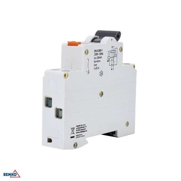 A08-GKR-A-C10 KOMBINIRANA ZAŠTITNA SKLOPKA RCBO 1P C 10A 30mA A 6kA SCHELINGER