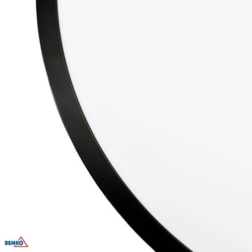 C72-BLO-066-340-4K-BL LED PANEL BACKLIGHT 34W OKRUGLI NADGRADNI IP40 4400lm BLO CRNI
