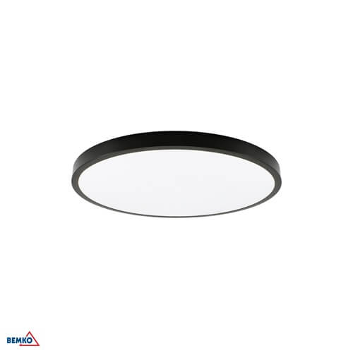 C72-BLO-066-340-4K-BL LED PANEL BACKLIGHT 34W OKRUGLI NADGRADNI IP40 4400lm BLO CRNI