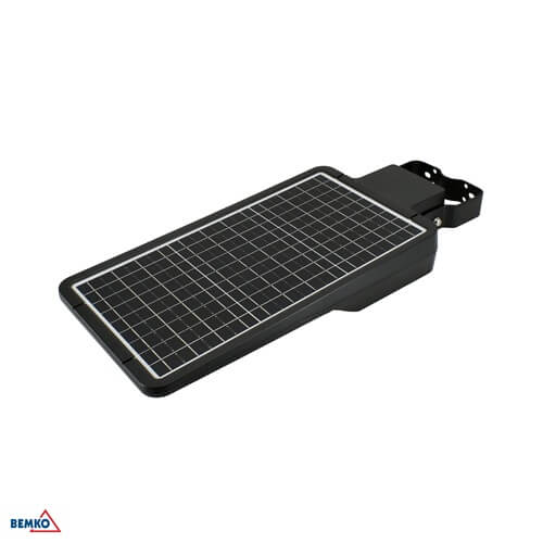 C83-SOG-040BL-CCT-PIR LED SVJETILJKA ULIČNA/ZIDNA SOLARNA 40W IP65 SENZOR CCT 6000lm CRNA SOLGER