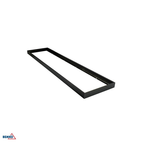 C79-RNT123-BL-ECO OKVIR NADGRADNI ZA LED PANEL 120X30 43mm CRNI