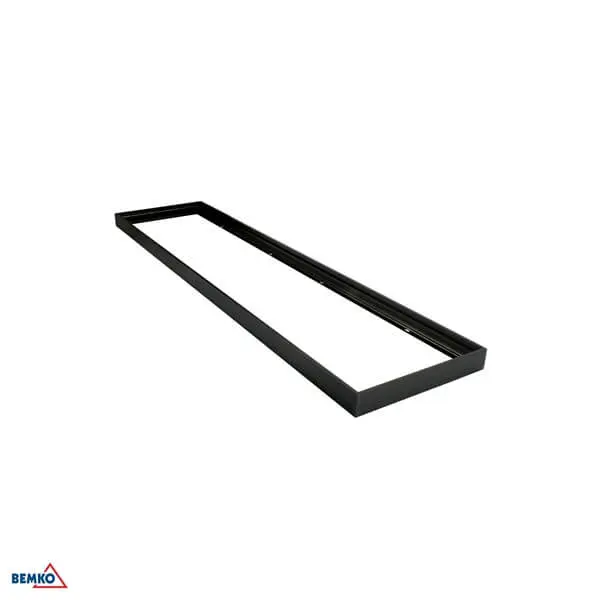 C79-RNT123-BL-ECO OKVIR NADGRADNI ZA LED PANEL 120X30 43mm CRNI