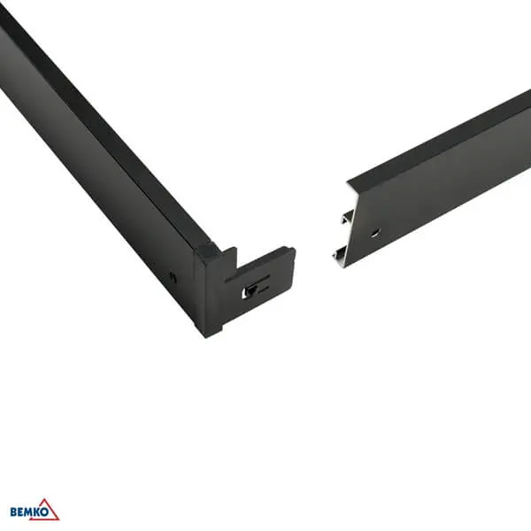 C79-RNT066-BL-ECO OKVIR NADGRADNI ZA LED PANEL 60X60 43mm CRNI
