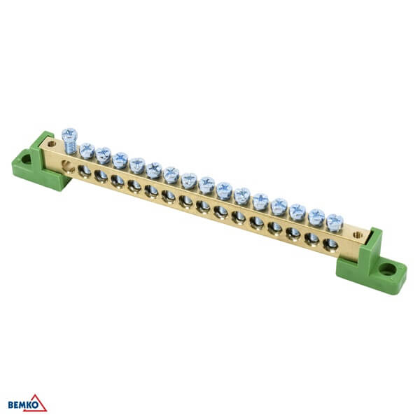 A18-TBJ-8X12-16P-ZI SABIRNIČKI BLOK 125A ZA PLOČU PE ZELENI 6X12 16X6MM